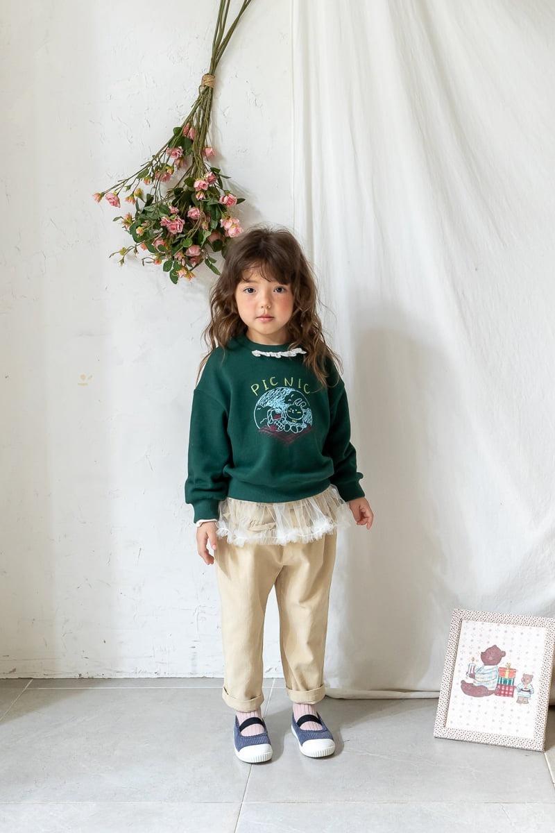 Milk Powder - Korean Children Fashion - #kidsshorts - Picnic Sweatshirt - 5