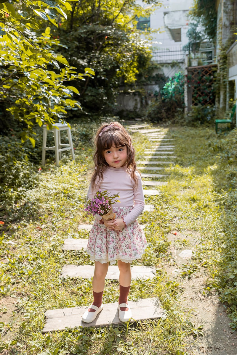 Milk Powder - Korean Children Fashion - #kidsshorts - Peach Skirt - 11