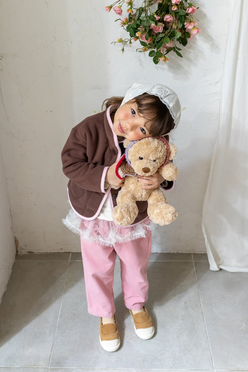Milk Powder - Korean Children Fashion - #kidsstore - Cotton Candy Fleece Jacket - 9