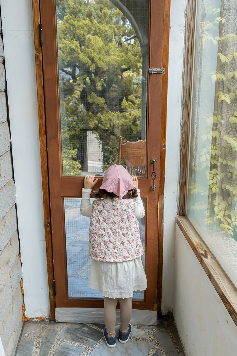 Milk Powder - Korean Children Fashion - #littlefashionista - Peach Padded Vest - 11