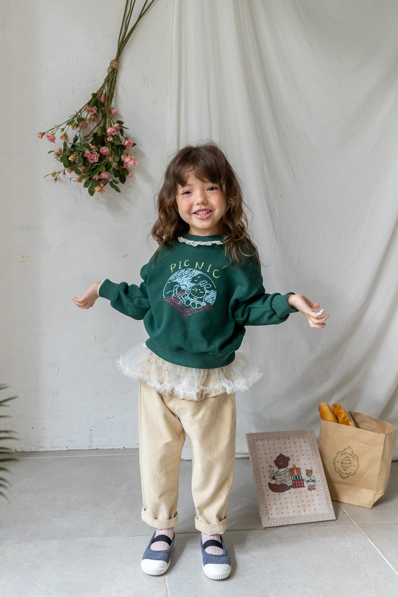 Milk Powder - Korean Children Fashion - #littlefashionista - Picnic Sweatshirt - 9