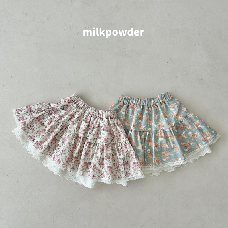 Milk Powder - Korean Children Fashion - #littlefashionista - Peach Skirt