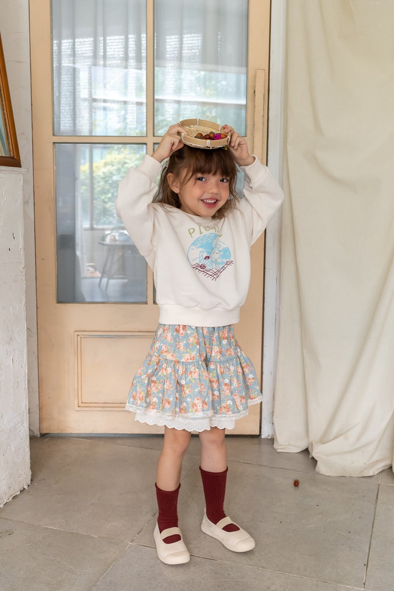 Milk Powder - Korean Children Fashion - #magicofchildhood - Picnic Sweatshirt - 10