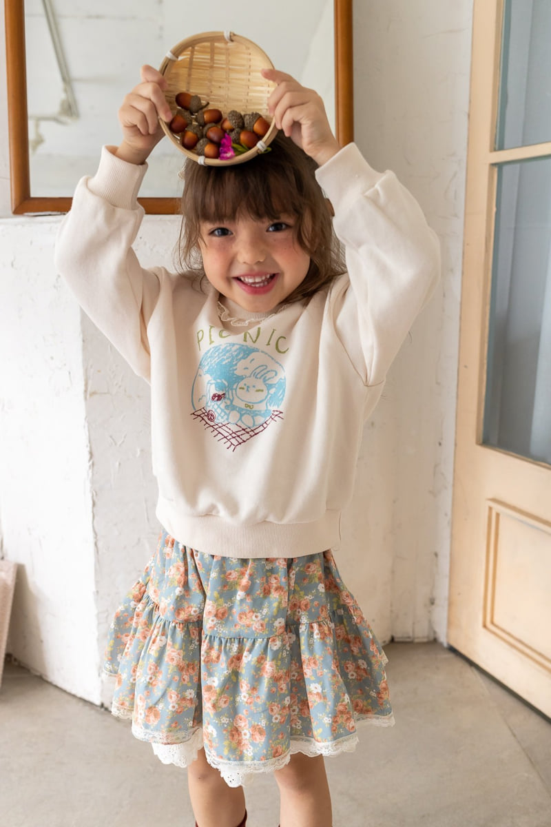 Milk Powder - Korean Children Fashion - #prettylittlegirls - Picnic Sweatshirt - 12