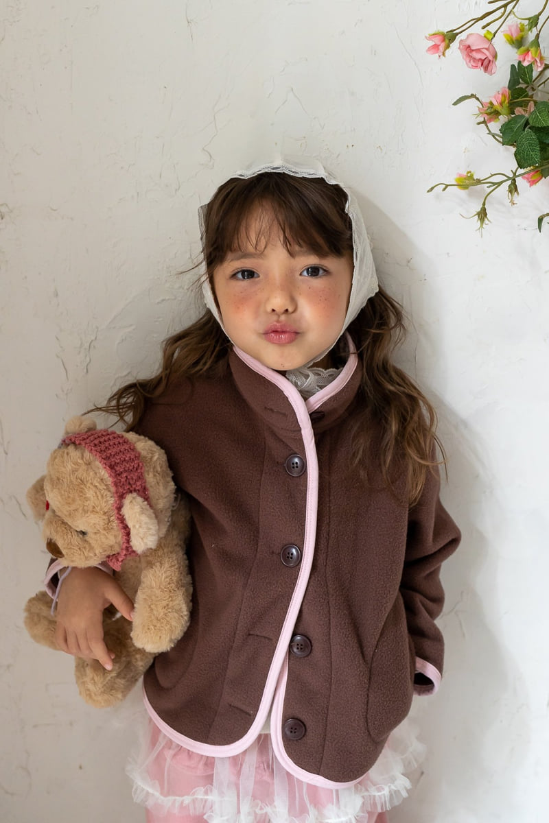 Milk Powder - Korean Children Fashion - #stylishchildhood - Cotton Candy Fleece Jacket - 2
