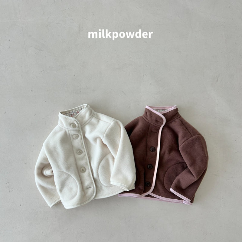 Milk Powder - Korean Children Fashion - #toddlerclothing - Cotton Candy Fleece Jacket