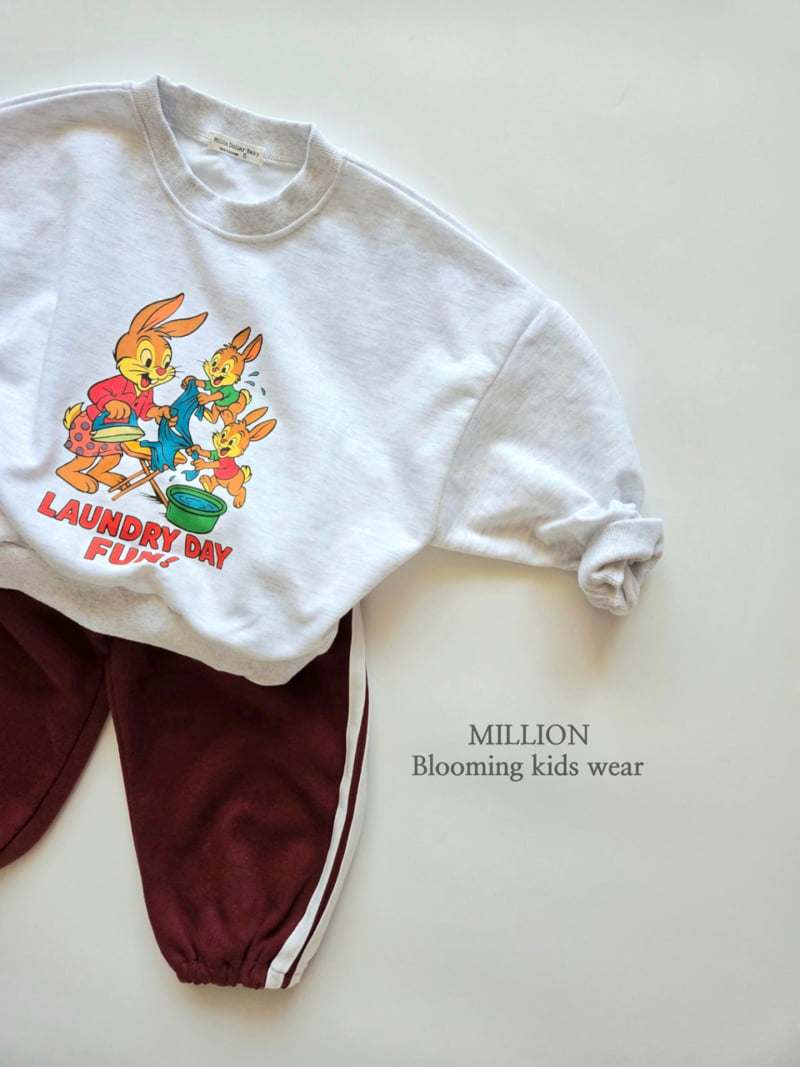 Million Dollar Baby - Korean Children Fashion - #Kfashion4kids - Rabbit Sweatshirt - 6