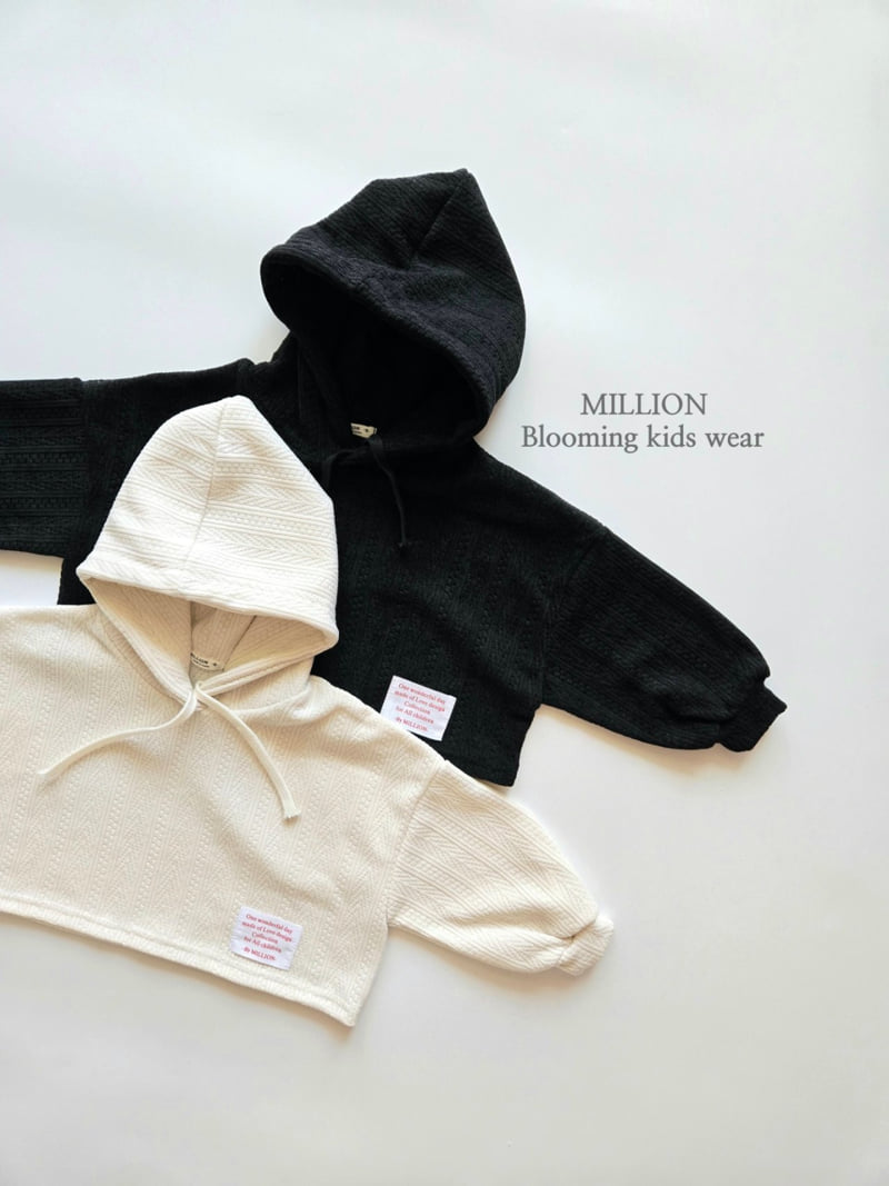 Million Dollar Baby - Korean Children Fashion - #childofig - Mochi Hoodie Tee - 9