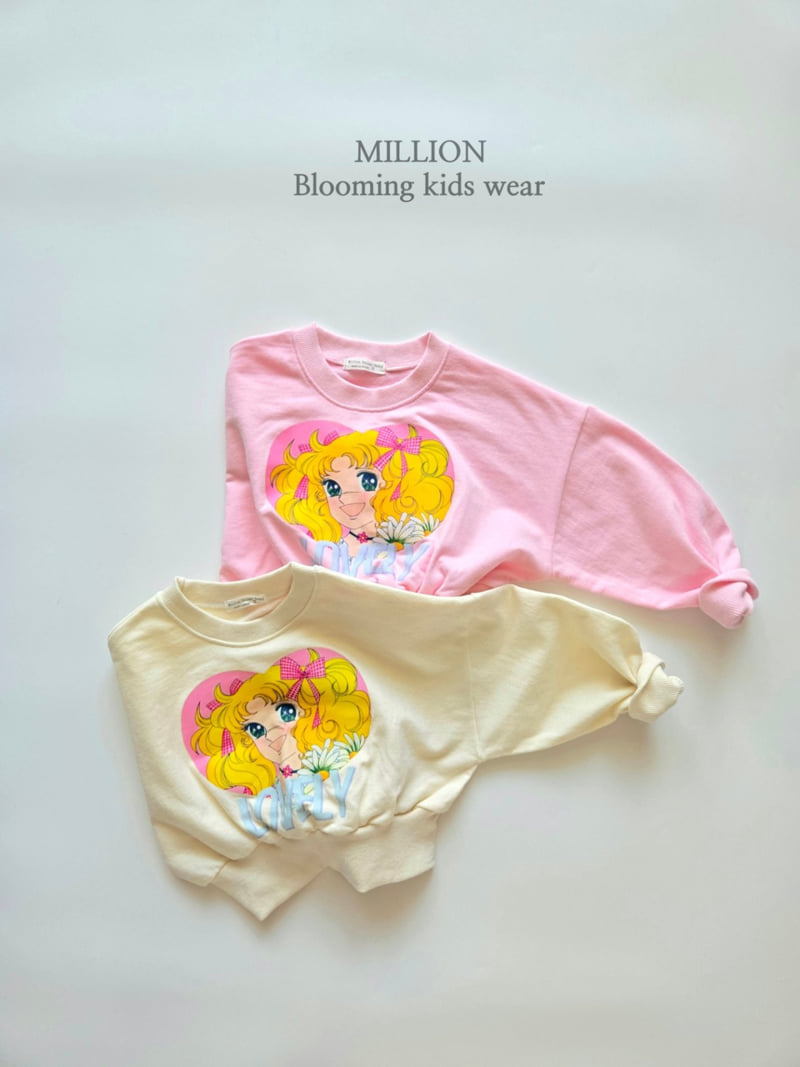 Million Dollar Baby - Korean Children Fashion - #childofig - Candy Mood Sweatshirt - 7