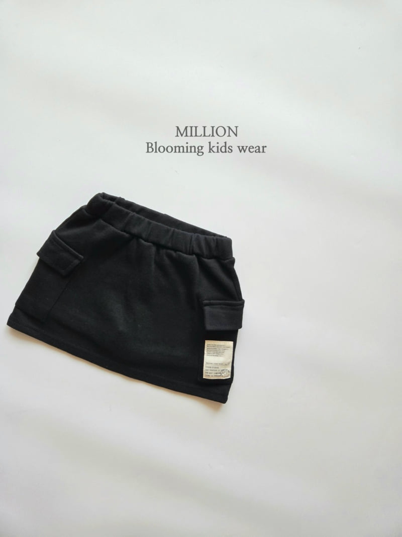 Million Dollar Baby - Korean Children Fashion - #childofig - Cargo Pocket Skirt - 5