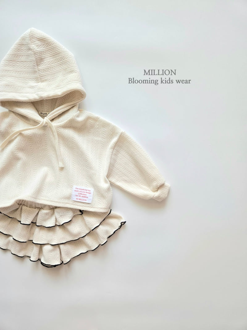 Million Dollar Baby - Korean Children Fashion - #childrensboutique - Mochi Hoodie Tee - 10