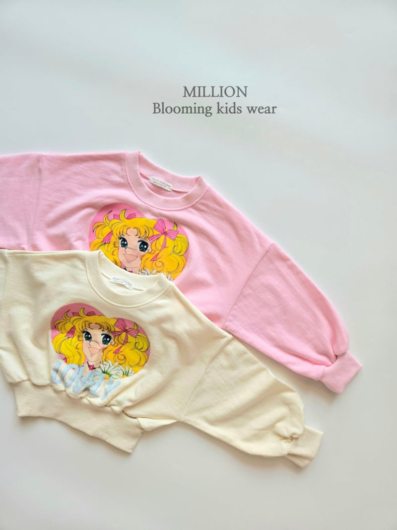 Million Dollar Baby - Korean Children Fashion - #childrensboutique - Candy Mood Sweatshirt - 8