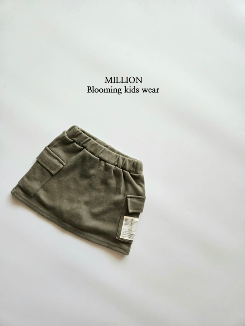 Million Dollar Baby - Korean Children Fashion - #childrensboutique - Cargo Pocket Skirt - 6