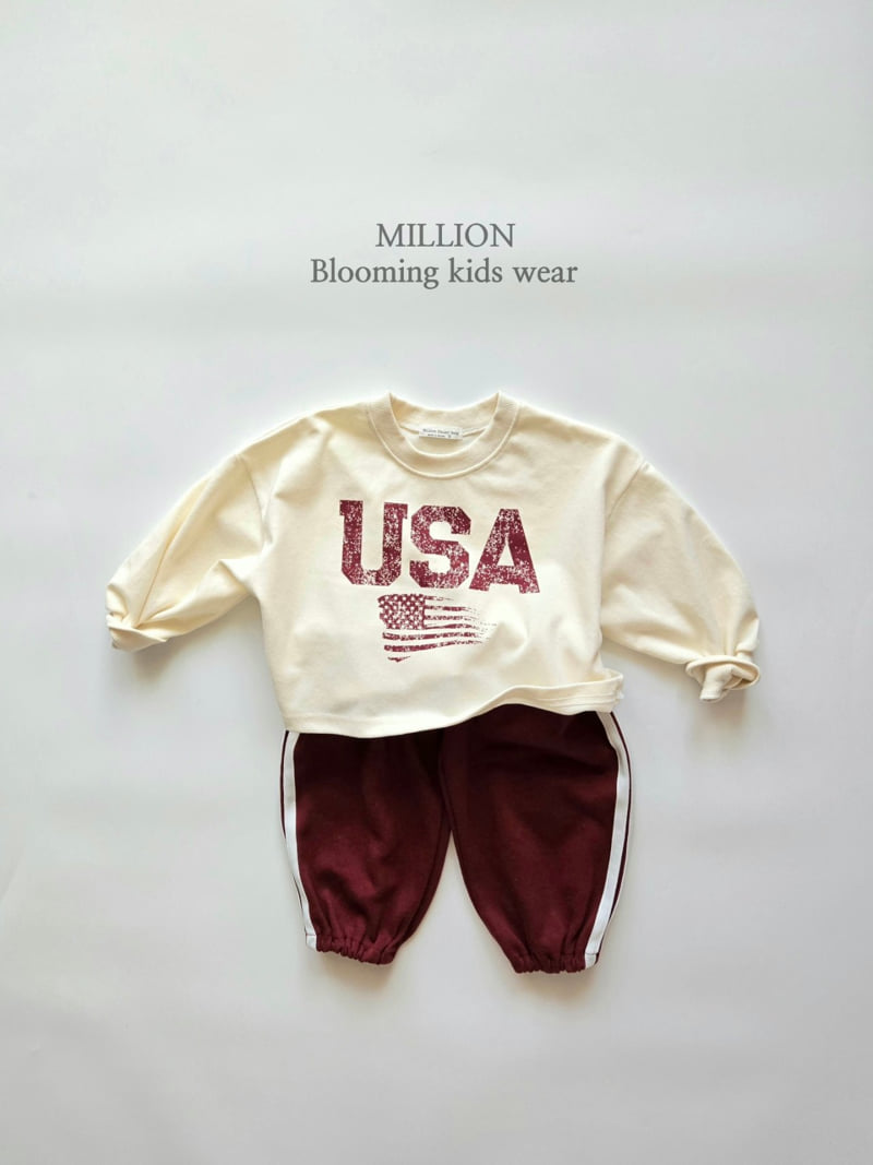 Million Dollar Baby - Korean Children Fashion - #childrensboutique - Milli Line Pants - 5