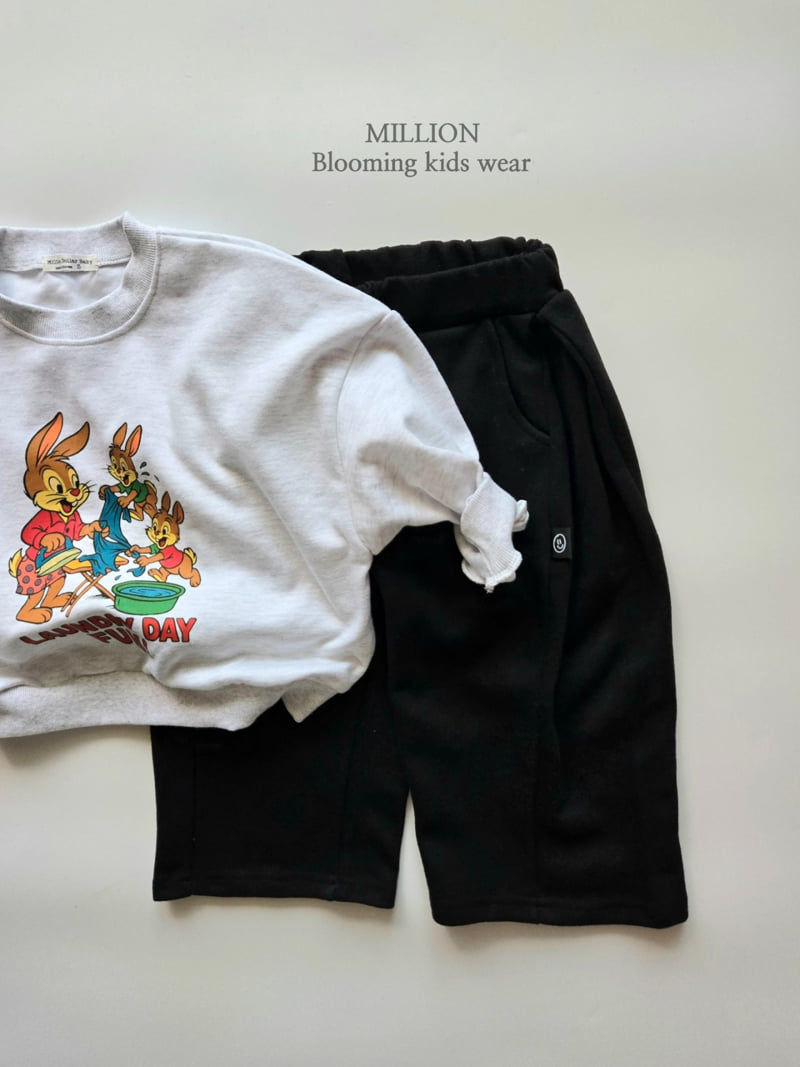 Million Dollar Baby - Korean Children Fashion - #designkidswear - Side Pleat Pants - 8