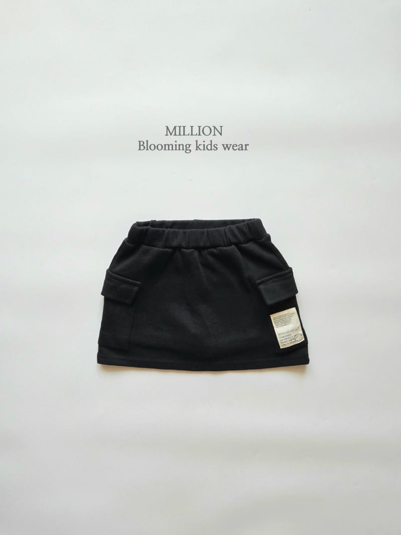 Million Dollar Baby - Korean Children Fashion - #designkidswear - Cargo Pocket Skirt - 7