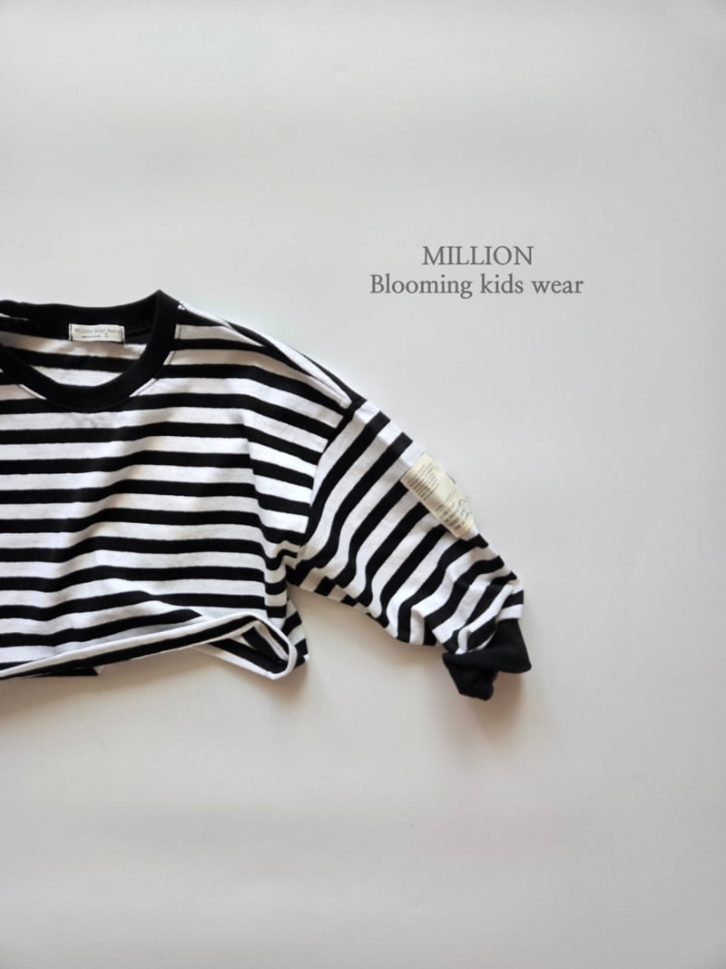 Million Dollar Baby - Korean Children Fashion - #discoveringself - St Unbal Patch Tee - 11