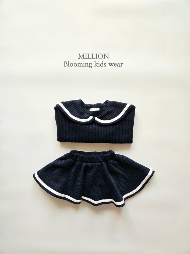 Million Dollar Baby - Korean Children Fashion - #discoveringself - Jjonjjon Sailor Set - 4