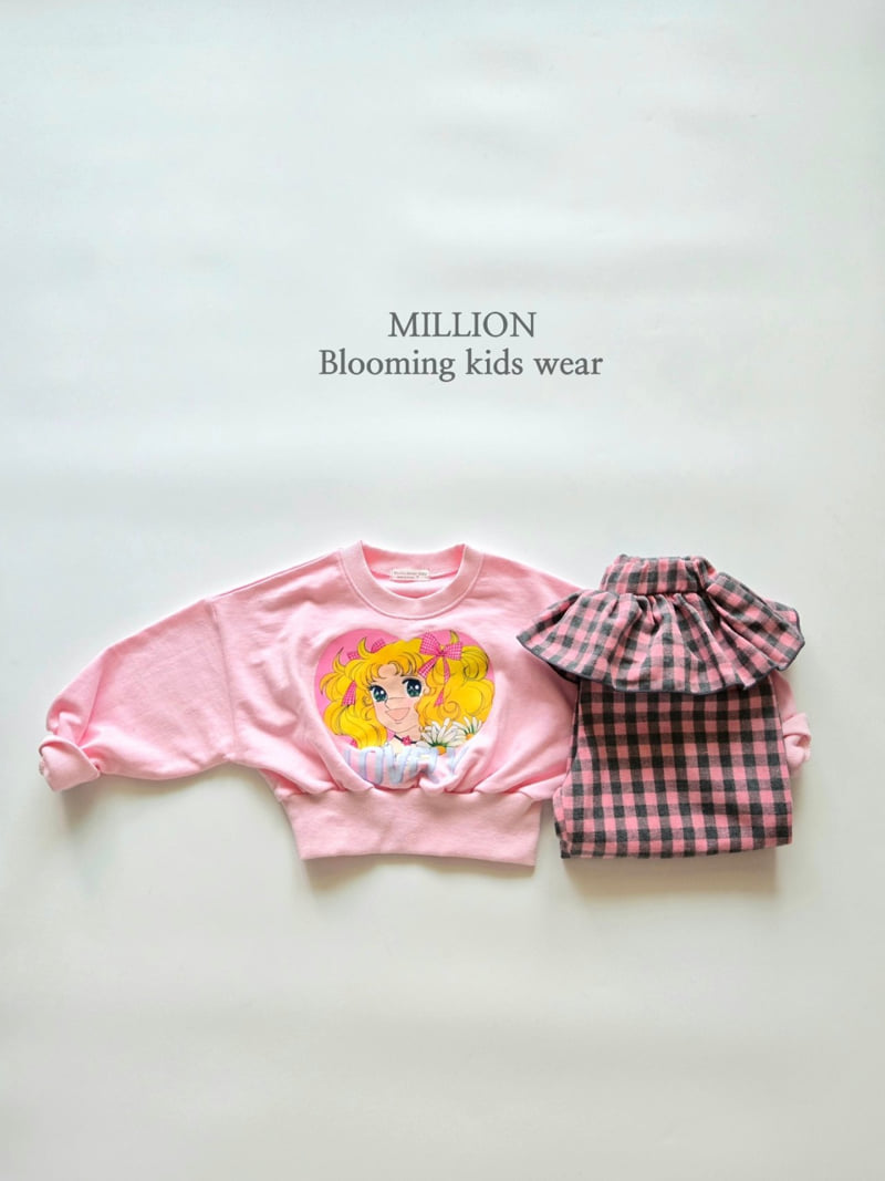 Million Dollar Baby - Korean Children Fashion - #kidsshorts - Candy Mood Sweatshirt - 12