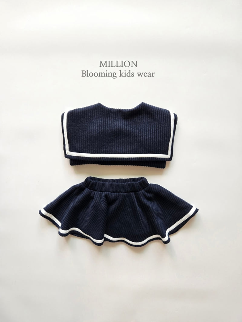Million Dollar Baby - Korean Children Fashion - #kidsshorts - Jjonjjon Sailor Set - 5