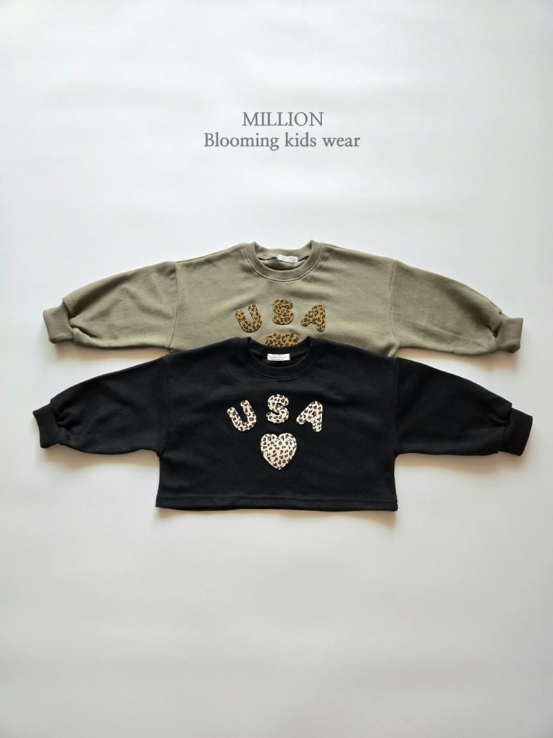 Million Dollar Baby - Korean Children Fashion - #kidsstore - Heart Leo Tee