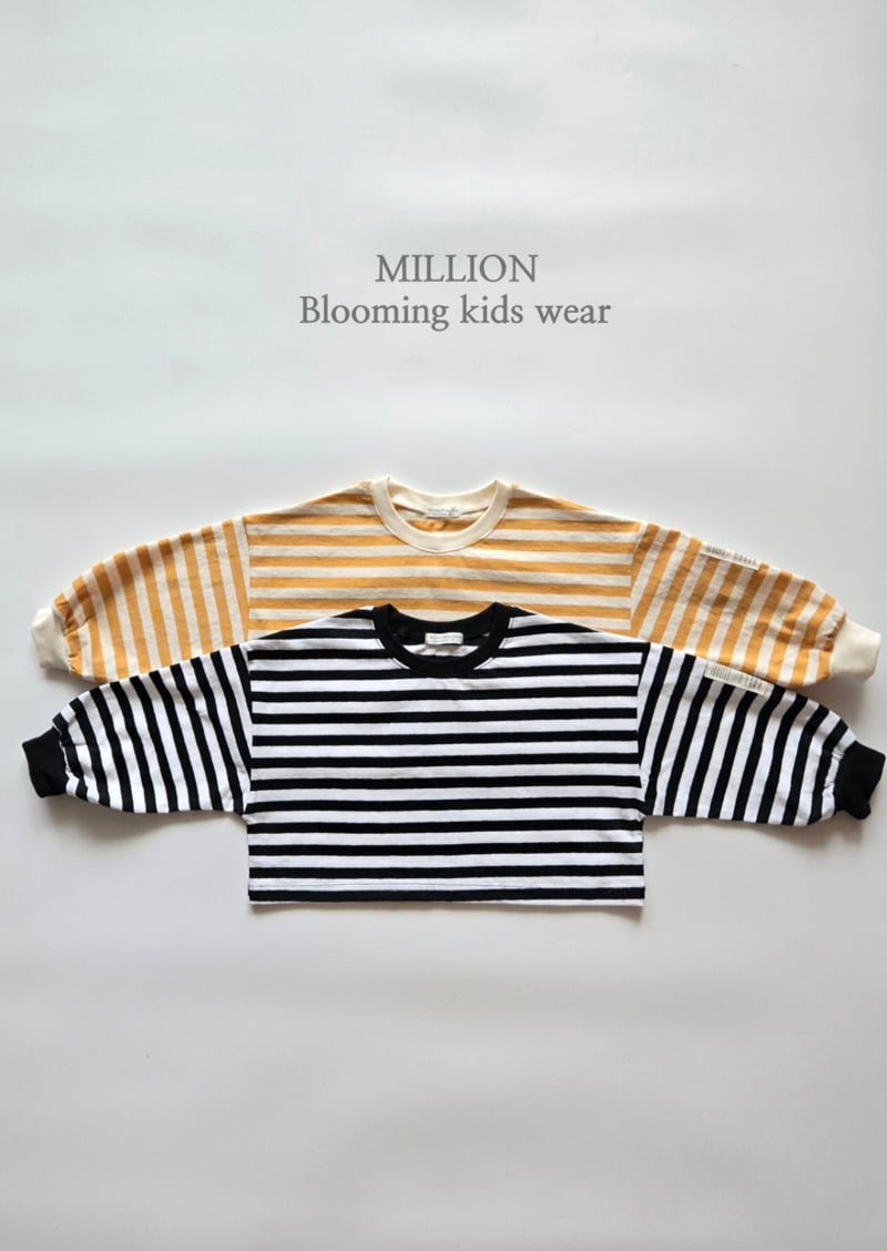 Million Dollar Baby - Korean Children Fashion - #littlefashionista - St Unbal Patch Tee