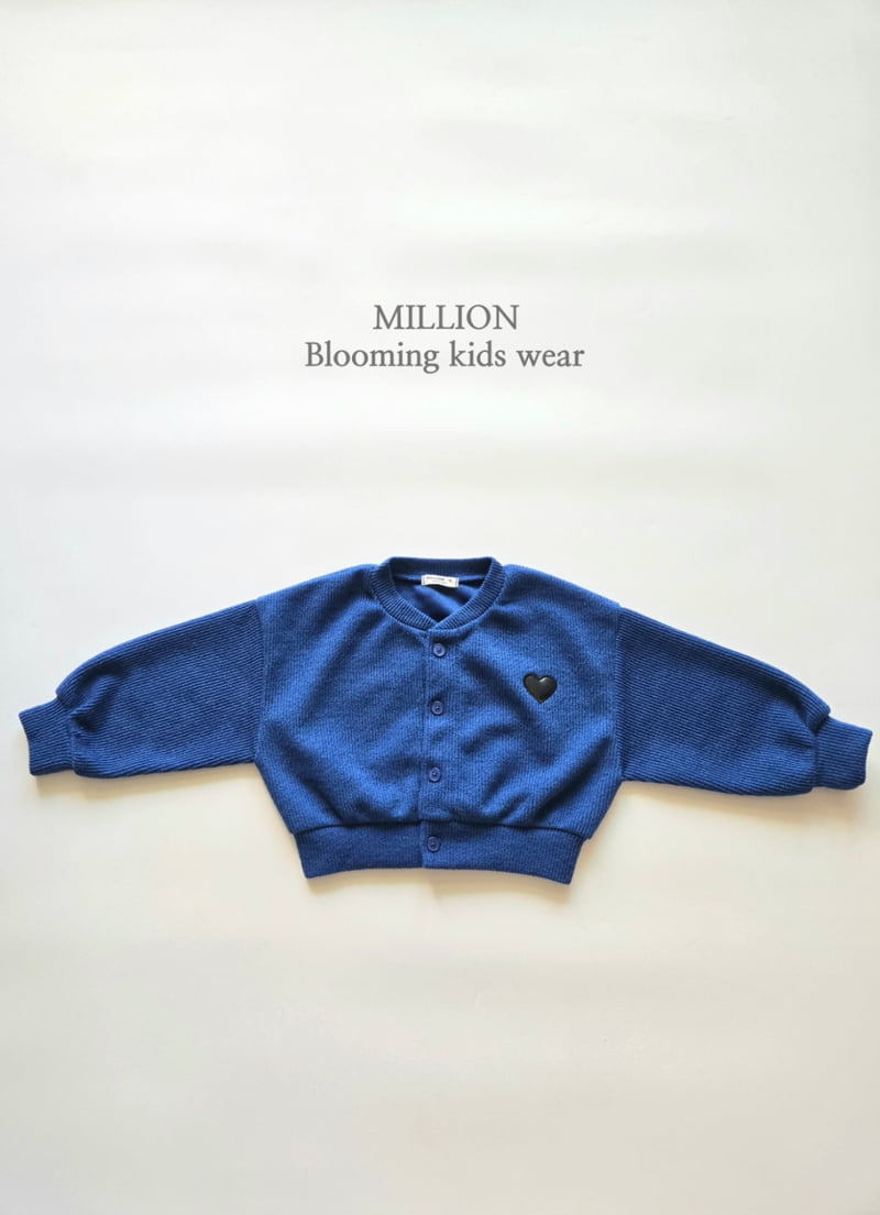 Million Dollar Baby - Korean Children Fashion - #magicofchildhood - Heart Pop Cardigan - 7