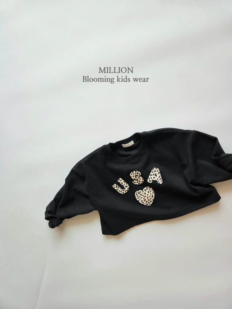 Million Dollar Baby - Korean Children Fashion - #magicofchildhood - Heart Leo Tee - 5