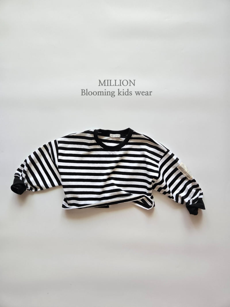 Million Dollar Baby - Korean Children Fashion - #minifashionista - St Unbal Patch Tee - 3
