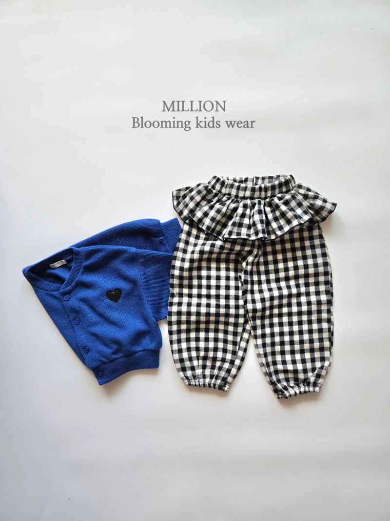 Million Dollar Baby - Korean Children Fashion - #minifashionista - Heart Pop Cardigan - 8