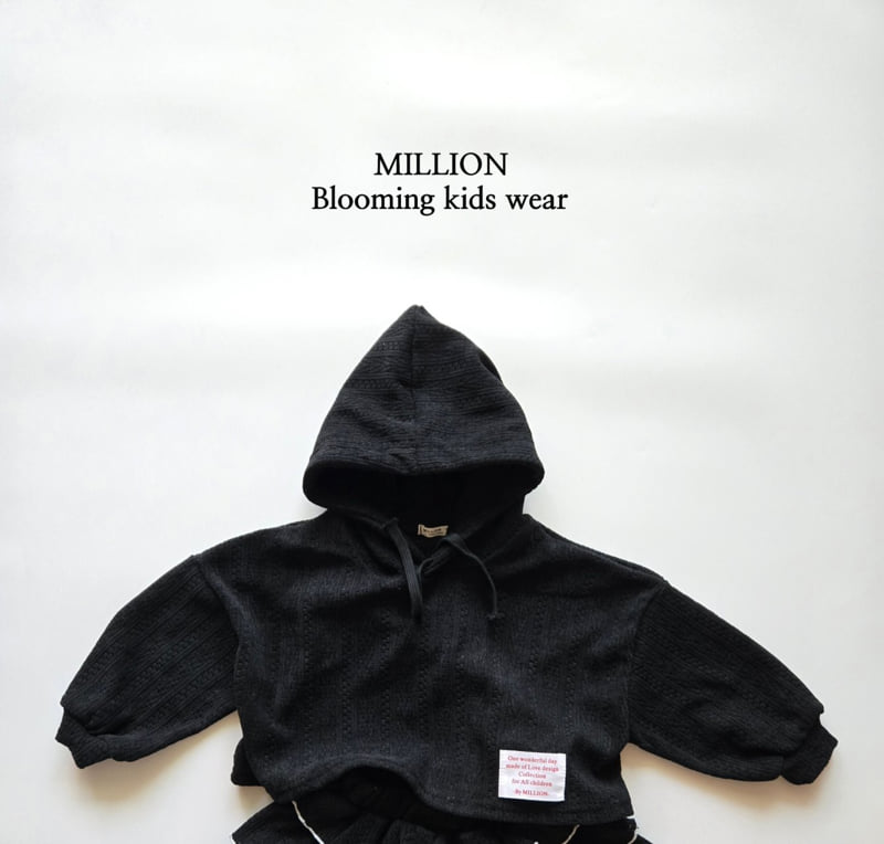 Million Dollar Baby - Korean Children Fashion - #prettylittlegirls - Mochi Hoodie Tee - 5