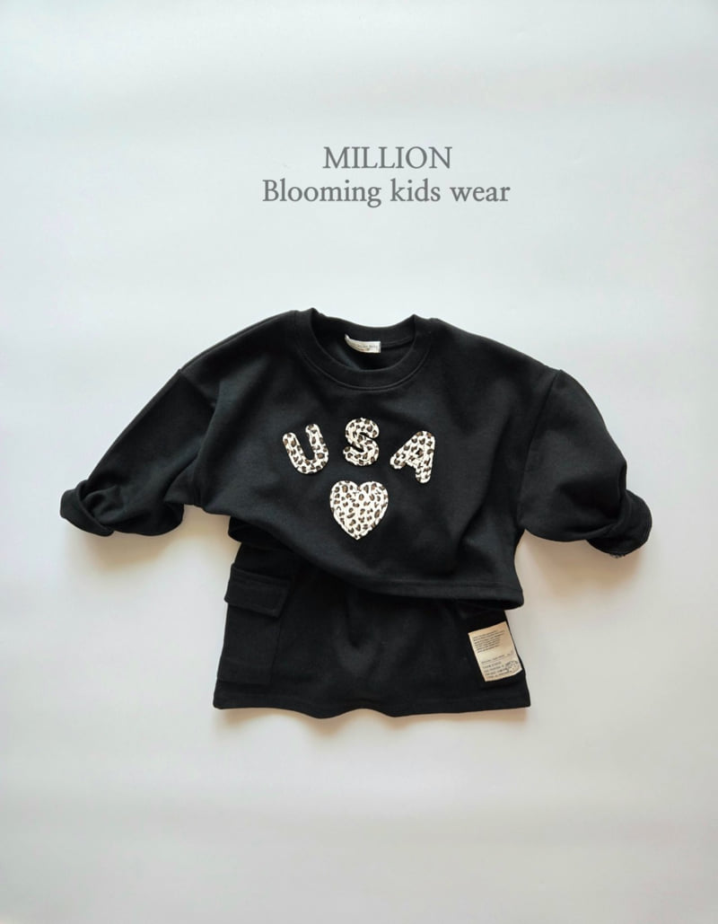 Million Dollar Baby - Korean Children Fashion - #prettylittlegirls - Heart Leo Tee - 7