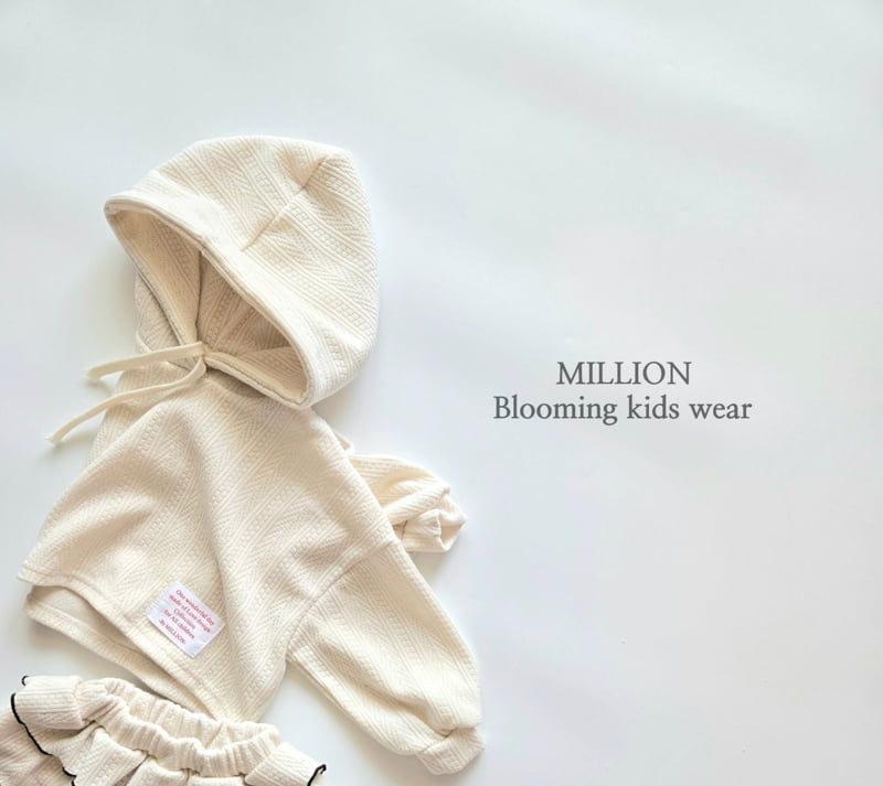 Million Dollar Baby - Korean Children Fashion - #stylishchildhood - Mochi Hoodie Tee - 8