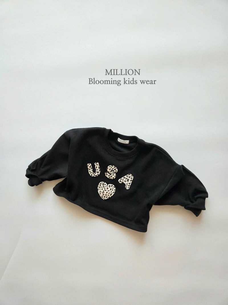 Million Dollar Baby - Korean Children Fashion - #stylishchildhood - Heart Leo Tee - 10