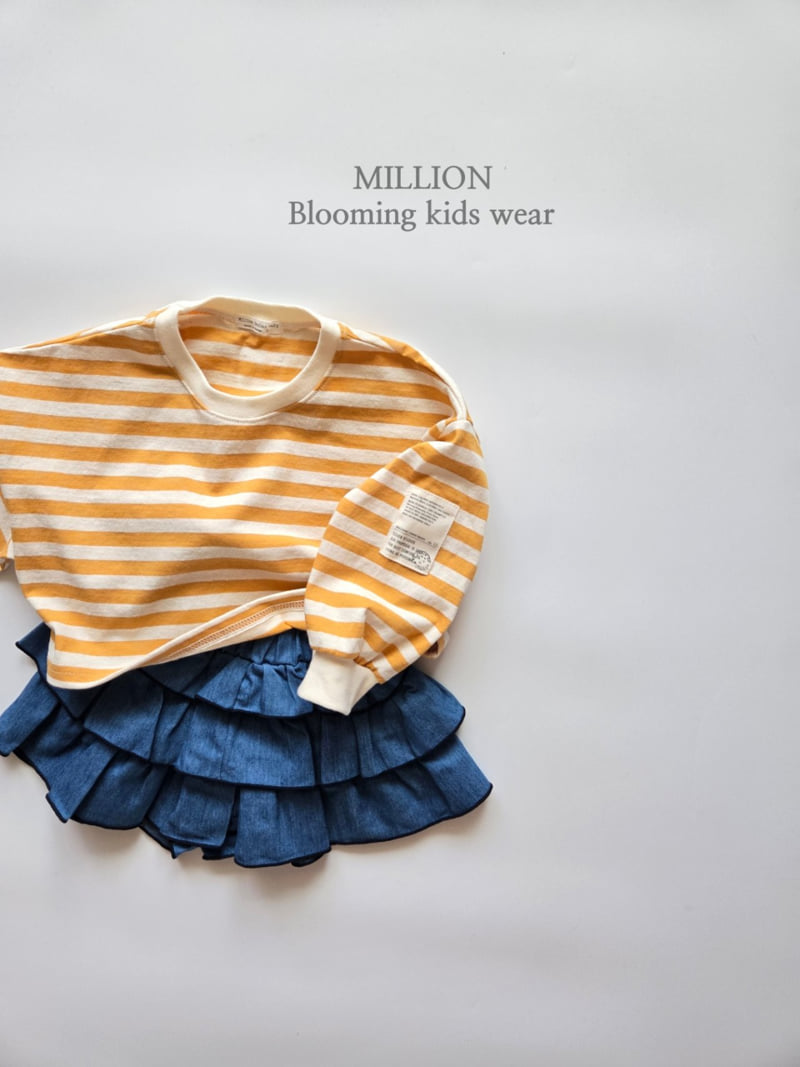 Million Dollar Baby - Korean Children Fashion - #todddlerfashion - St Unbal Patch Tee - 5
