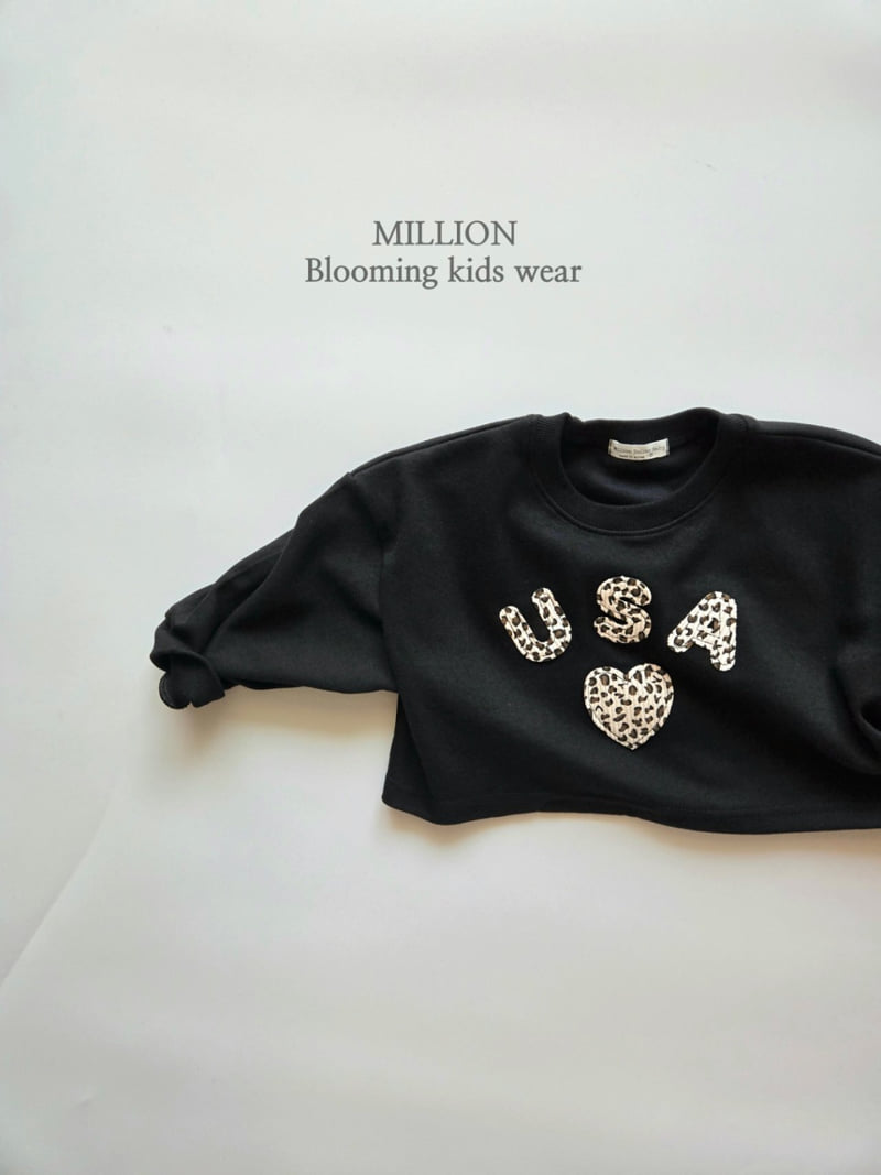 Million Dollar Baby - Korean Children Fashion - #toddlerclothing - Heart Leo Tee - 9