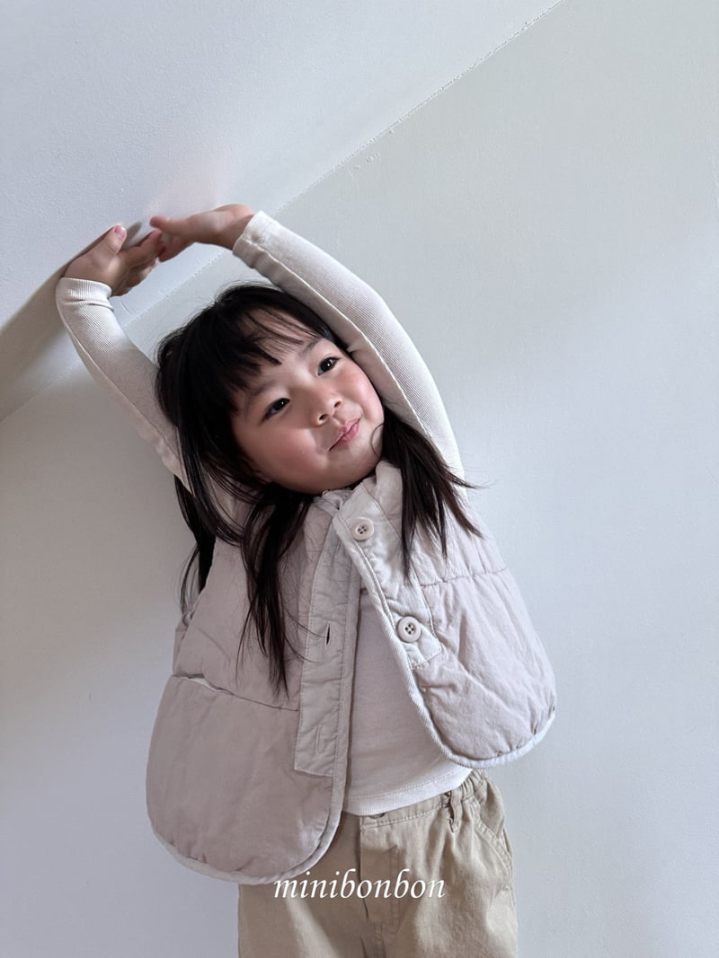 Mini Bongbong - Korean Children Fashion - #childofig - Warm Warm Vest