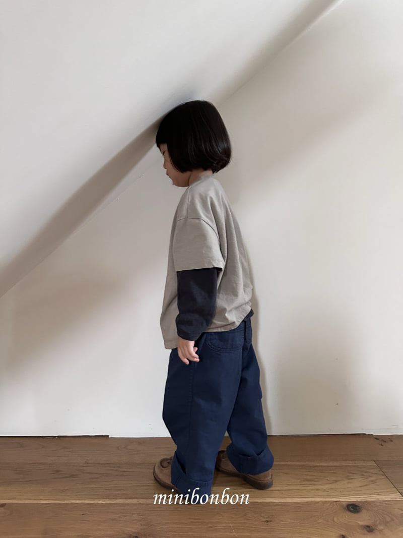 Mini Bongbong - Korean Children Fashion - #childofig - Lettering Tee - 12