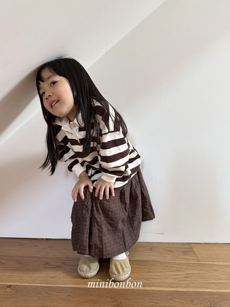 Mini Bongbong - Korean Children Fashion - #childrensboutique - Mild Collar Tee - 8