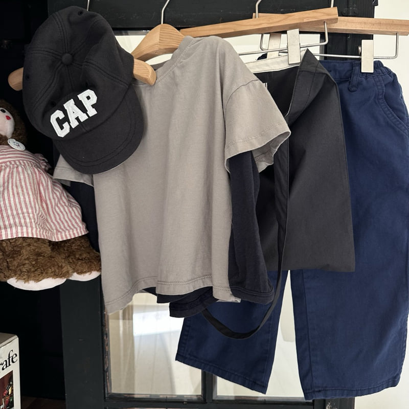 Mini Bongbong - Korean Children Fashion - #childofig - Potato Short Sleeve Tee - 4