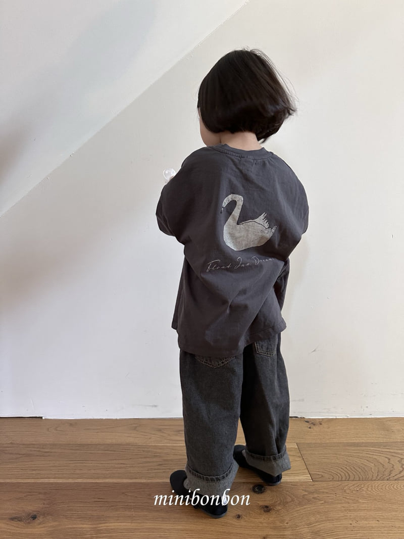 Mini Bongbong - Korean Children Fashion - #designkidswear - Swan Tee