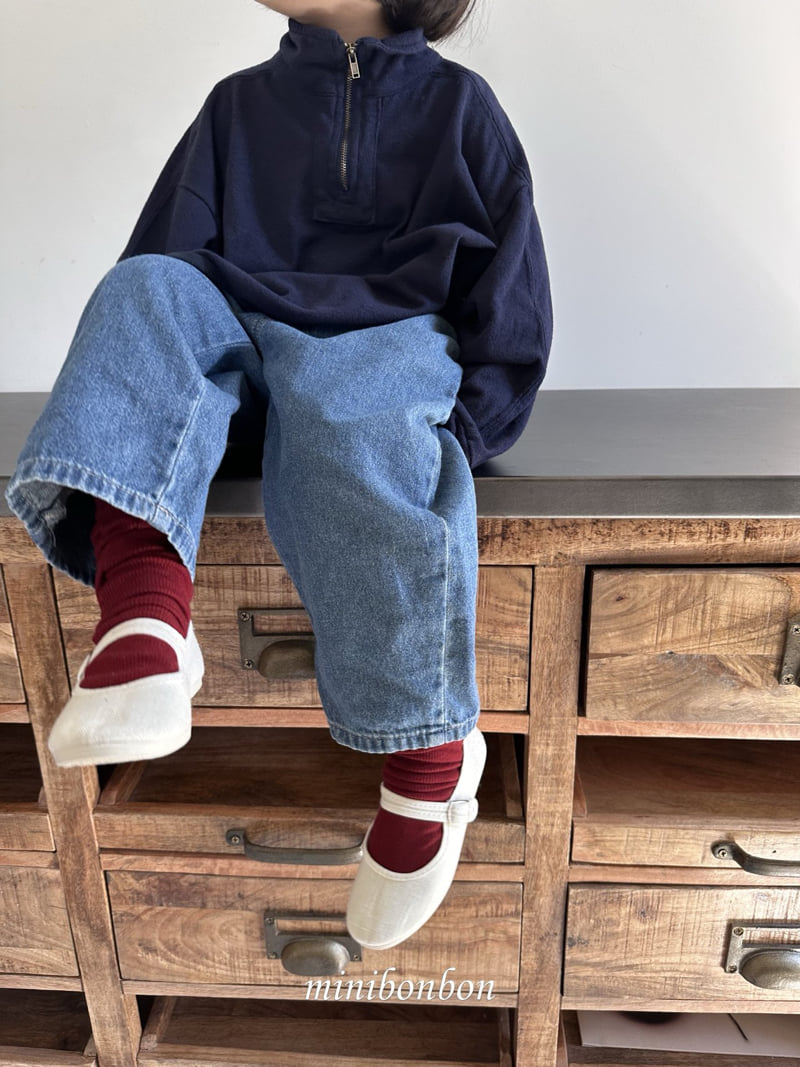 Mini Bongbong - Korean Children Fashion - #designkidswear - Hugo Denim Pants - 5