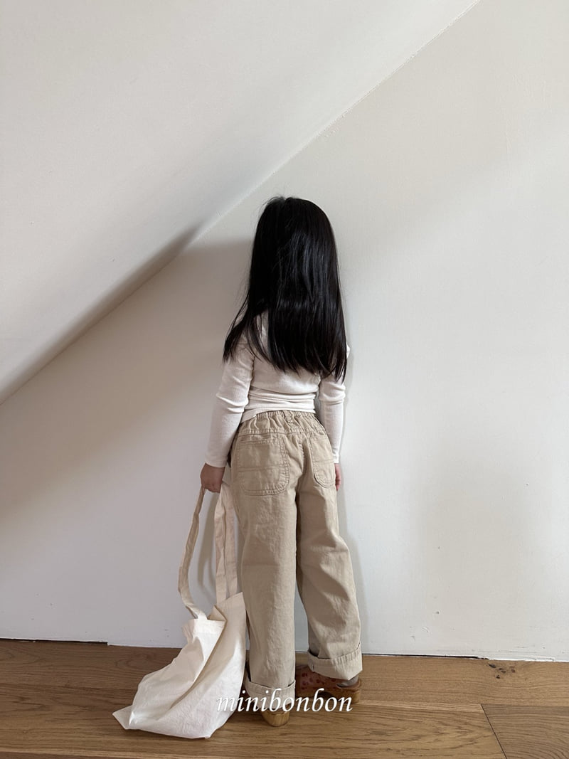 Mini Bongbong - Korean Children Fashion - #fashionkids - Freedom Cotton Pants - 7
