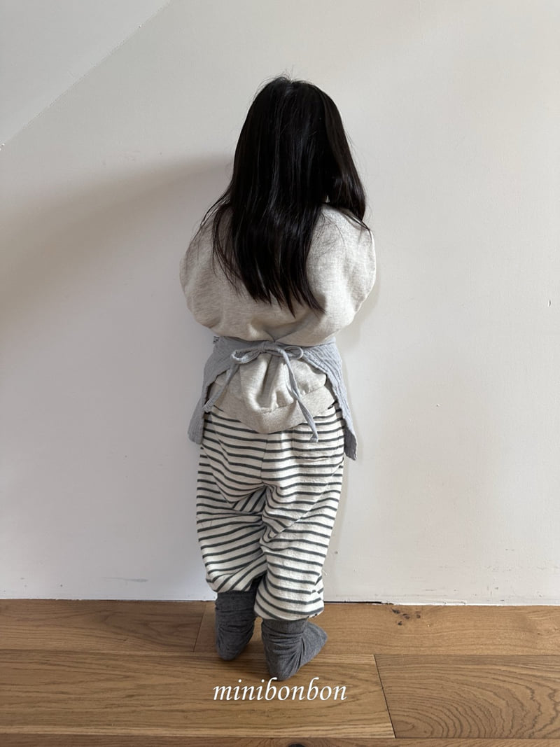 Mini Bongbong - Korean Children Fashion - #fashionkids - Balance Stripe Pants - 8