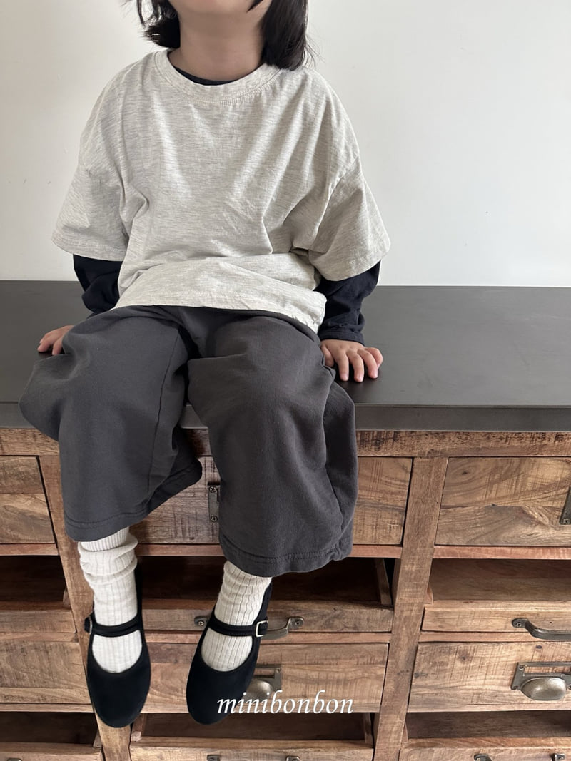 Mini Bongbong - Korean Children Fashion - #fashionkids - Potato Short Sleeve Tee - 7