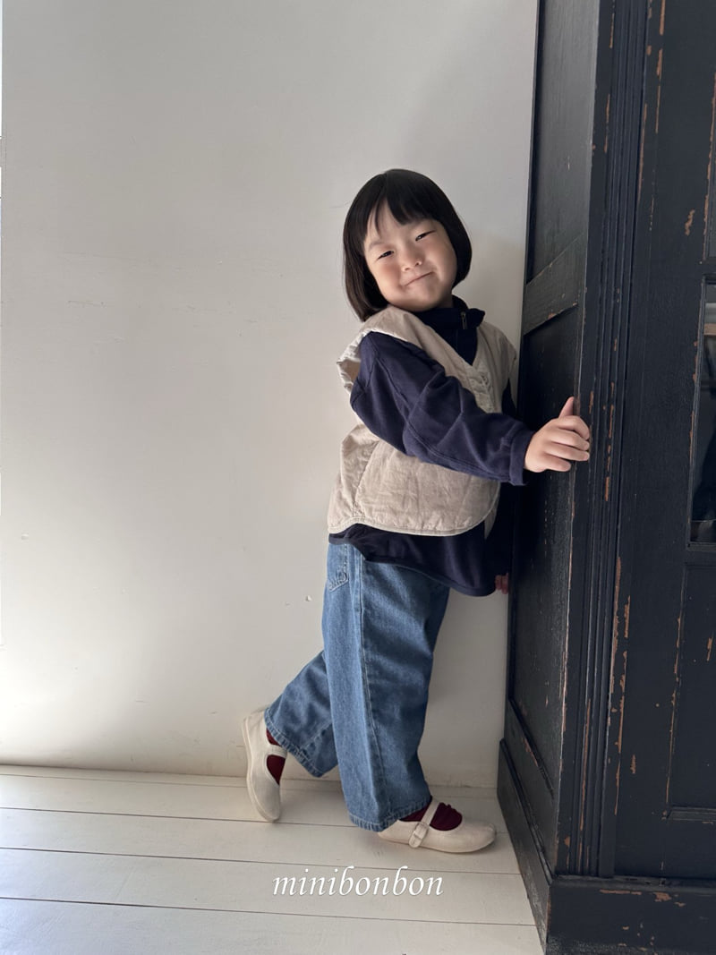 Mini Bongbong - Korean Children Fashion - #kidsshorts - Hugo Denim Pants - 8