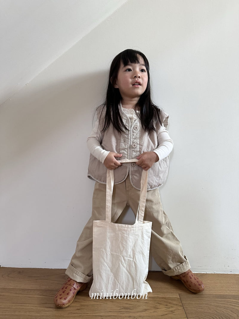 Mini Bongbong - Korean Children Fashion - #kidsshorts - Warm Warm Vest - 6