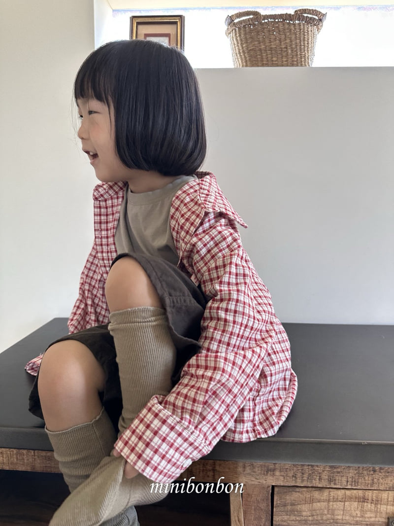 Mini Bongbong - Korean Children Fashion - #kidsstore - Color Chip Shirt - 4