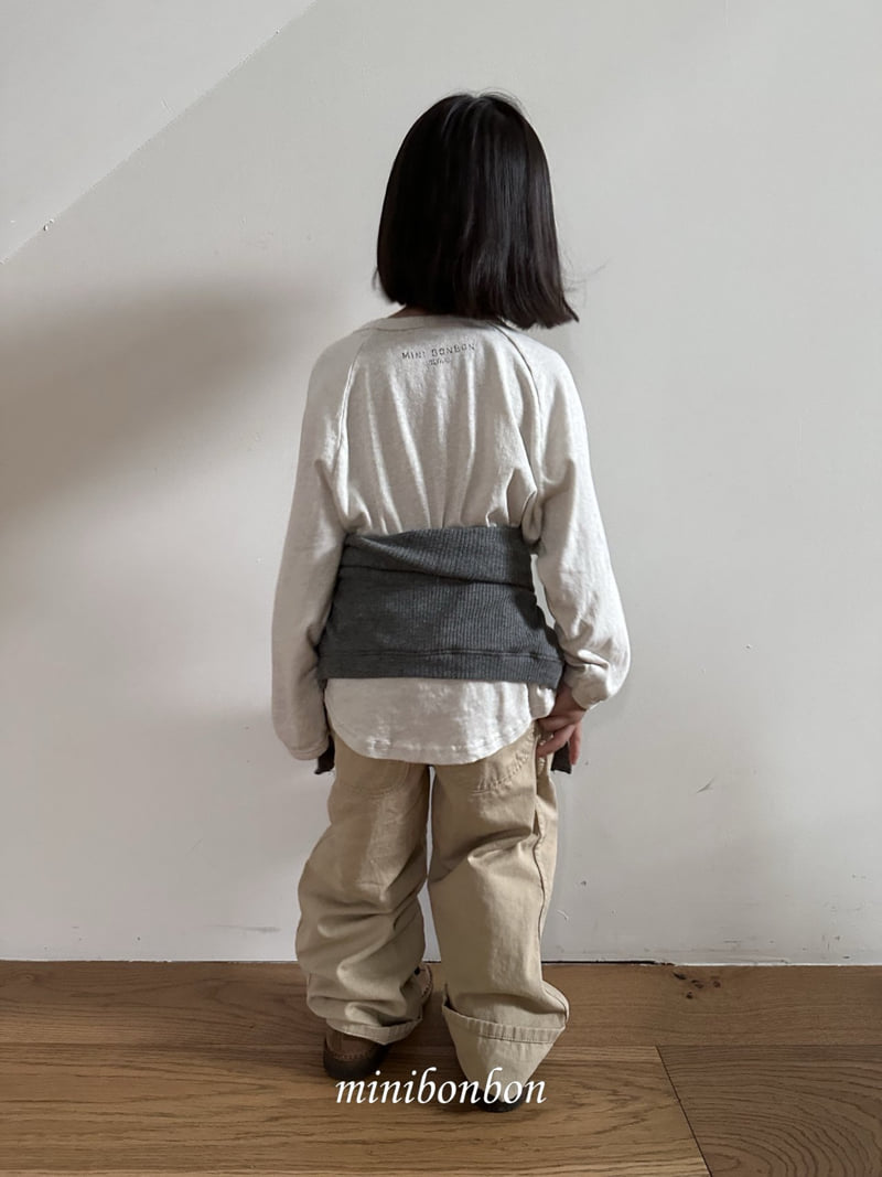 Mini Bongbong - Korean Children Fashion - #kidzfashiontrend - Lettering Tee - 6