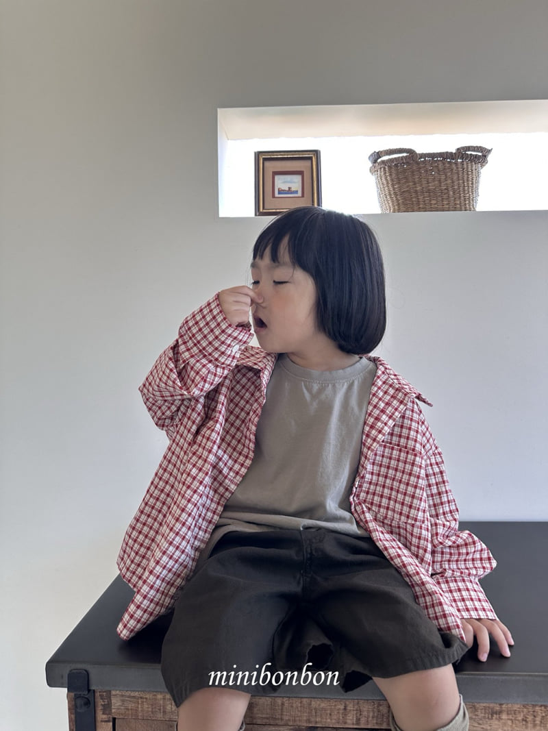 Mini Bongbong - Korean Children Fashion - #magicofchildhood - Color Chip Shirt - 7